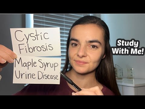 ASMR Teaching You About Genetic Syndromes | Study With Me Part 3!