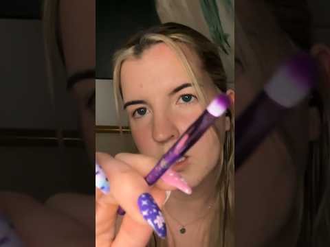 Doing Your Eye Makeup ASMR up close and personal #personalattention #makeupasmr #asmr