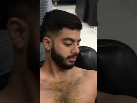 #chestmassage #chesthair #bellymassage #bellybuttonmassage #massage #worldbestmassage #lahoribarber