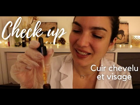 ASMR Roleplay 🔎  Check up cuir chevelu et visage * Dermato * Phyto