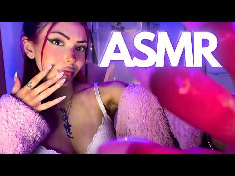 ASMR 30 MIN INTENSE CLOSE UP 👅🎨 Spit Painting, Lip Gloss Application & Mouth Sounds