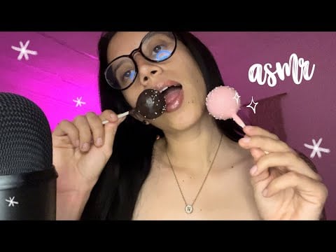 ASMR con cake pops 💕