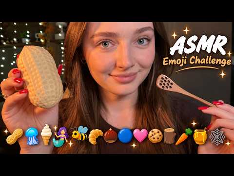 ASMR 🤍 Emoji challenge 😴 Full version