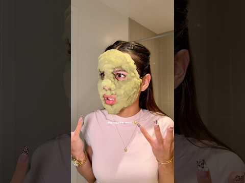 THE CRAZIEST face mask I’ve ever seen by P.CALM 😳 Holy Basil Bubble Deep Mask 🌱#skincare