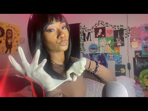 ASMR Latex Gloves Stretching and Snapping 🧤✨