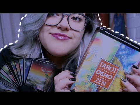 ASMR CHILE/ESPAÑOL - Unboxing Susurrado: Cartas de Tarot Osho Zen 🔮