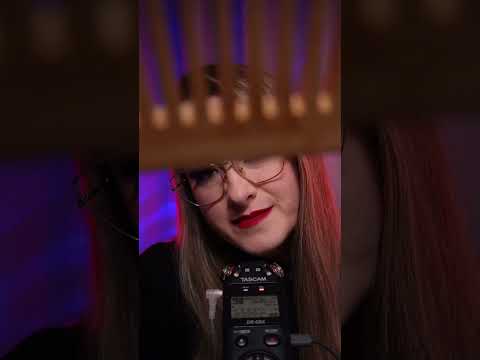 ASMR escovando e penteando seu cabelo ✨😍  #asmr #relax #asmrvideo