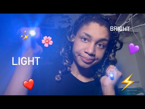 ASMR - Mouth Sounds and Light (Stephh)