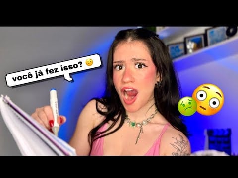 FAZENDO PERGUNTAS INTIMAS DEMAS…