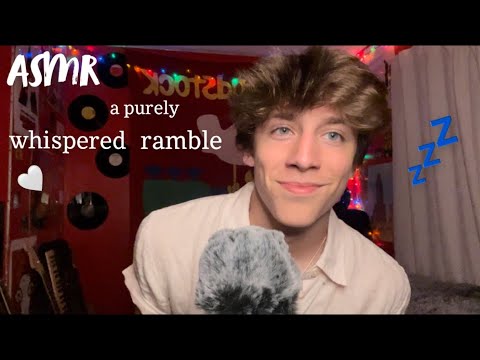 ASMR || A Pure Whispered Ramble 💜