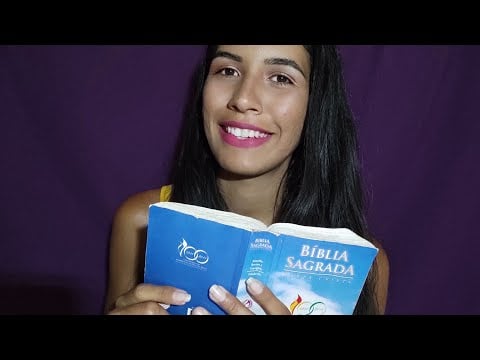 [ASMR] LENDO SALMOS PRA VOCÊ  🙏