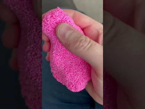 The Most Satisying ASMR #short EVER ~ Foam Ball Slime