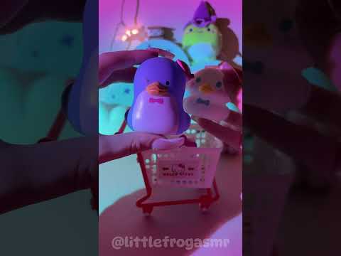 SANRIO DUCK SHOP 🐥🛒 #asmr #sanrio #shopping #rubberduck #roleplay
