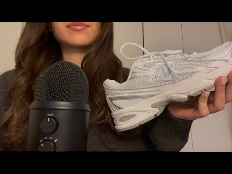 ASMR Shoe Unboxing + Life Update! 👟🤍