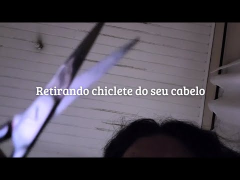 ASMR - Retirando Chiclete Do Seu Cabelo |  Terapia Para Dormir