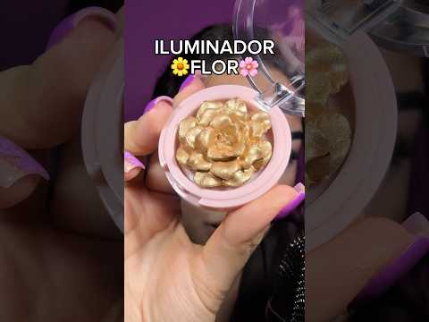 ✨ILUMINADOR en forma de FLOR 🌷 #asmr #makeup