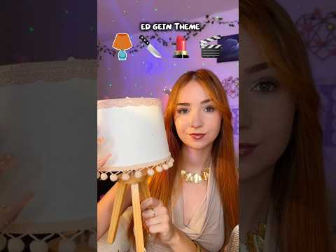 Halloween theme, Ed Gein emoji challenge #ASMR #netflix #edgein #asmrvideo