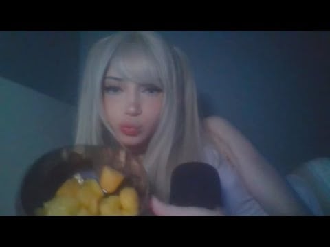 eating mango ASMR