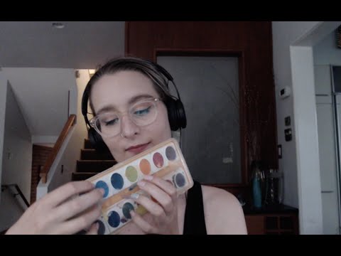 ASMR Tapping & Scratching Art Supplies (with fake nails)
