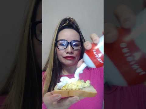 EGG SANDWICH WITH REAL CREAM #shortsfeed #mukbang #everyone #foodie