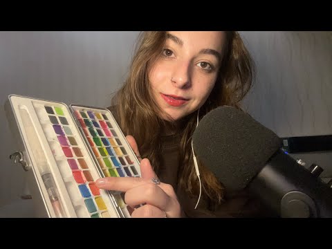 🌙ASMR - Atelier spit painting🎨🌙