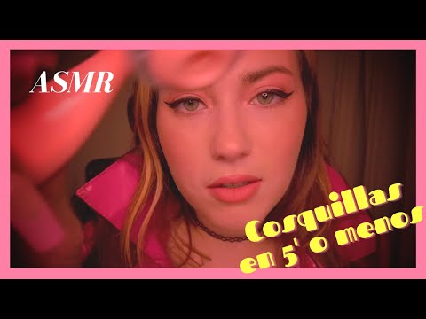 🍓 ASMR en 5 minutos o menos con piloto rosa (tingly)🍓