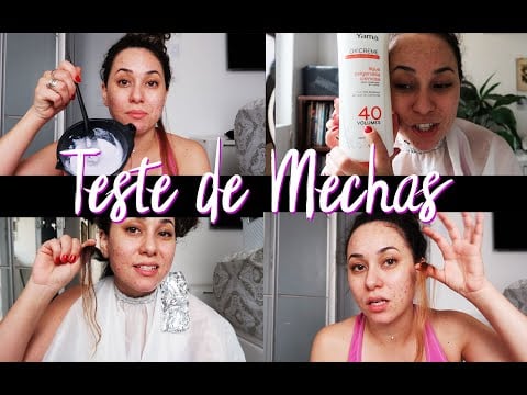 A IMPORTANCIA DO TESTE DE MECHA | DESCOLORINDO MEU CABELO EM CASA