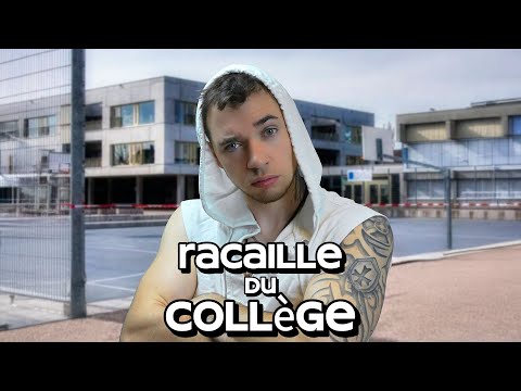 ASMR AVEC LA RACAILLE DU COLLÉGE !🦾