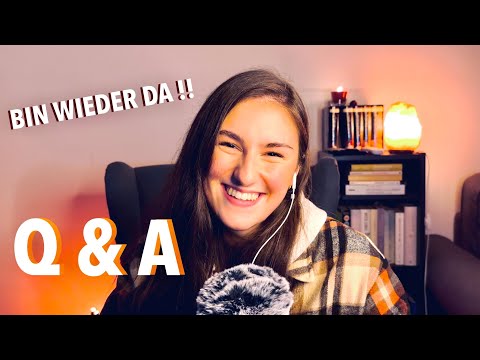 [ASMR] Q&A 🤍 - Ich bin wieder da !!