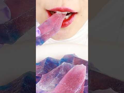 BEAUTIFUL CRYSTAL CANDY ASMR | JEWEL CANDY EATING SOUND ASMR ✨