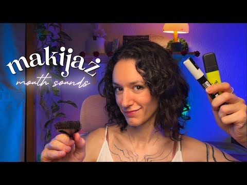 Robię Ci make-up złymi przyborami 🫣 | ASMR po polsku (mouth sounds)