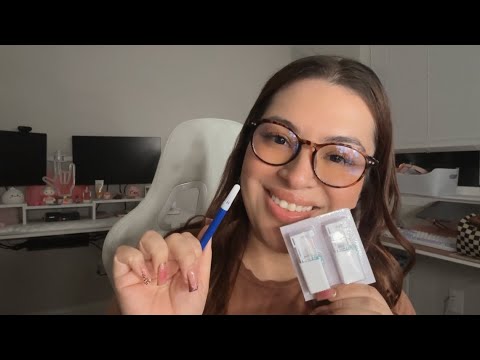 ASMR| Cool mom pierces your ears 👂🏼at home- (personal attention)