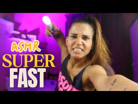 Esse ASMR foi feito com RAIVA 😡 SUPER FAST & AGGRESSIVE ⚡️