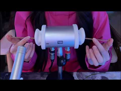 3HR Ear Reset ASMR | Feather Tracing, Clay, Aloe Gel & Oily Cupping (No Talking)
