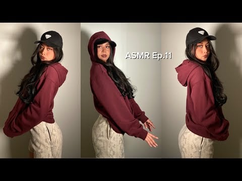 ASMR 25 minutes |  ep.11 Shein try on haul | tapping, scratching, fabric ,shoes, hand sounds