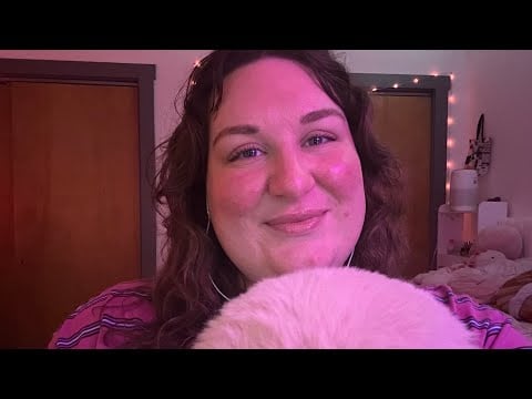 ASMR Whispering & Playing With SLIME