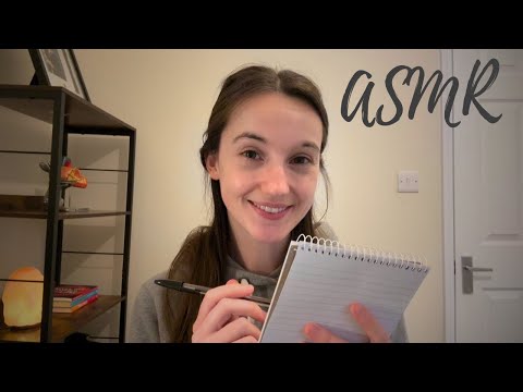 ASMR Mental Health Check-In | Roleplay for Sleep & Anxiety Relief
