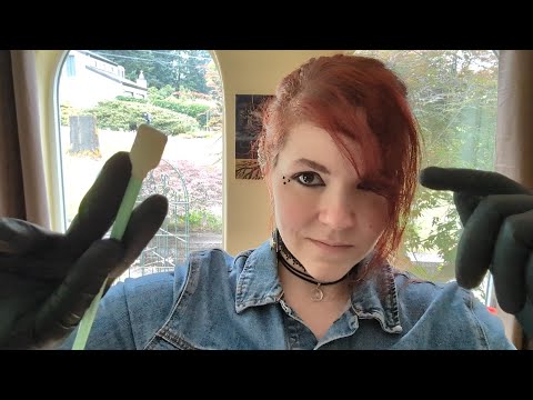 ASMR - Ear Piercing Roleplay - Gloves, Ear Touching, Show and Tell - Soft Spoken