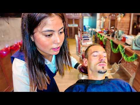 💈Venezolana Barber Tended After Me Like Never Before – Cartagena 🇨🇴