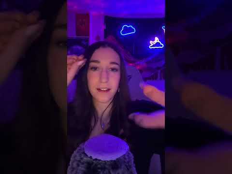 energy rain on baby gluey  #relax #asmrsounds  #tingly