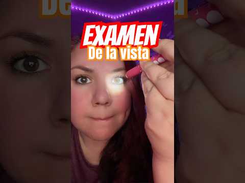 Examen de la vista gratis #asmr