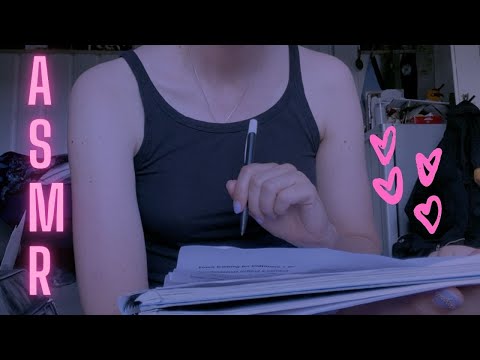Dit crush tegner dig (ROLLESPIL) ✩ DANSK ASMR
