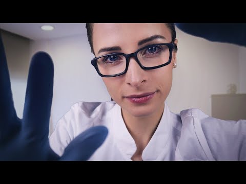 ASMR Deutsch Arzt Roleplay 👩‍⚕️ Hautarzt untersucht dich (ASMR Hautpflege - Dermatologe - German)