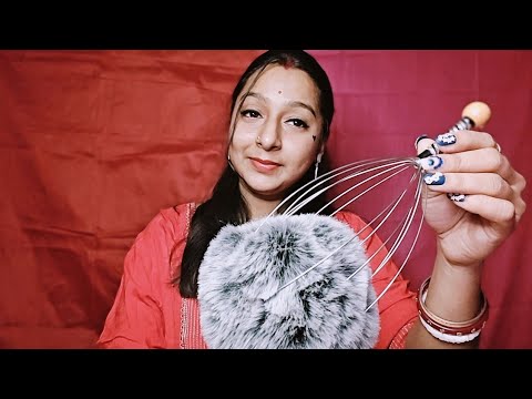 ASMR Massaging Your Head to help you SLEEP 💤