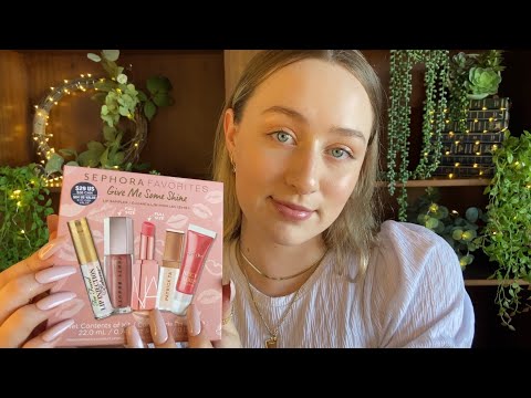 ASMR Tingly Lipgloss Application | Tapping, Mouth Sounds, Gloss Pumping, Air Kisses💞