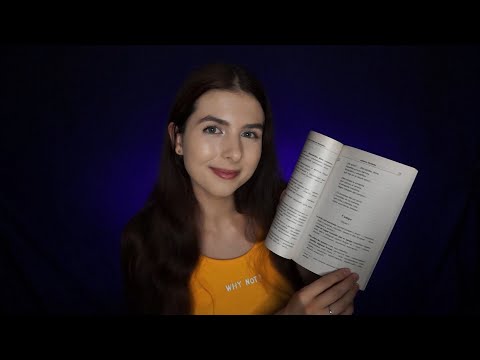 ASMR ESPAÑOL LEYENDO POEMAS 💛 Soft Spoken in Spanish