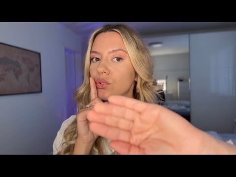 ASMR|| Mouth Covering || mindful breathing, affirmations 💤 Time to SLEEP