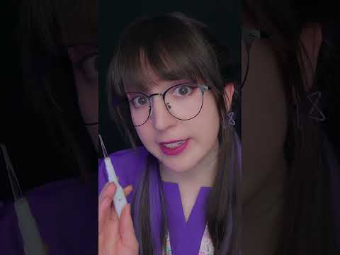 ⭐ASMR ¿Te Sientes Enfermo? Gotitas en tus Oídos💜[Sub] Roleplay en Español, Soft Spoken #shorts