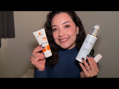 ASMR | My skincare/makeup routine ✨