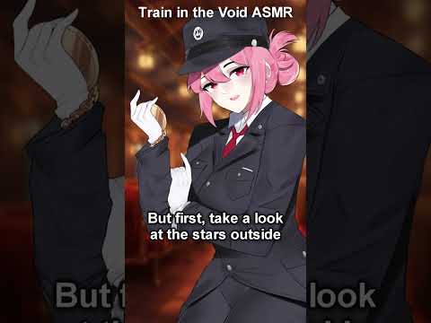 Midnight Train in the Void 🚂🌌【Train Sounds】【ASMR Short】#ASMR